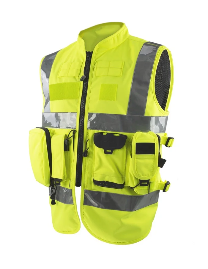 Gilet multipoches Safariland Haute Visibilité – Classe 2