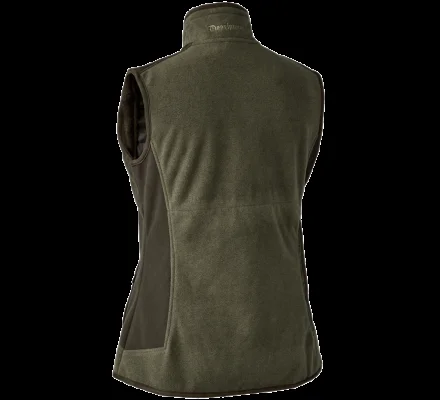 Gilet polaire femme Pam vert Deerhunter – Image 2