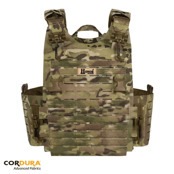 Gilet Porte Plaque ‘IMPERATOR-MC » Cordura® – HONOR®