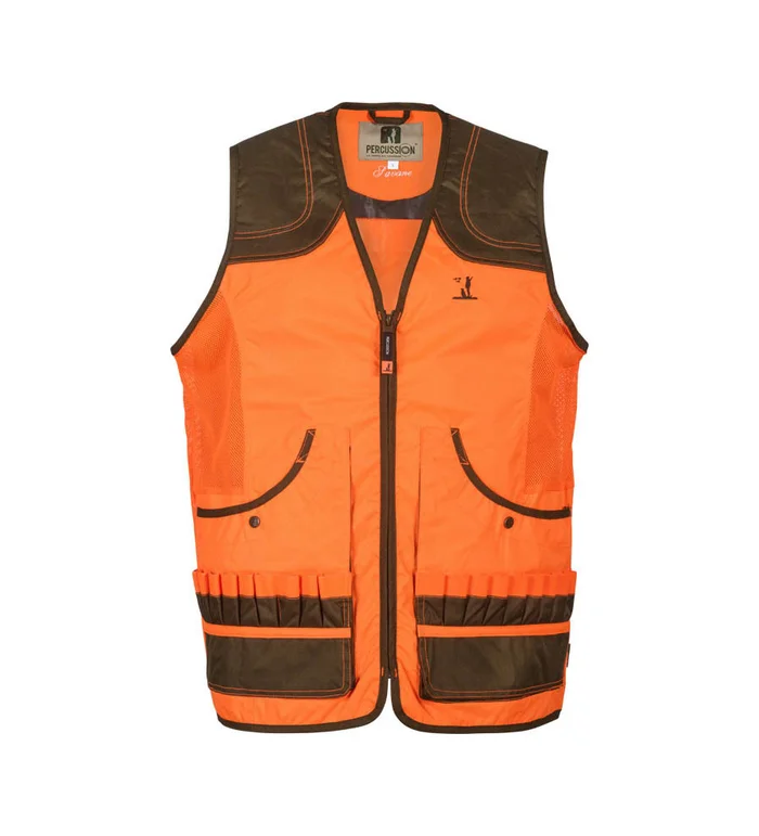 Gilet savane orange