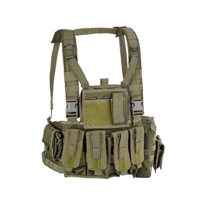 Gilet Tactique Recon Chest Tig Kaki – Defcon 5