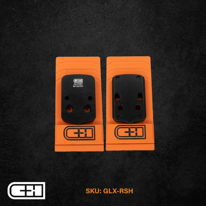 GLX-RSH – C&H Precision V4 MIL/LEO Adapter Trijicon RMR / SRO / Holosun 407C / 507C / 507Comp / 508T / C&H EDC-XL / COMP