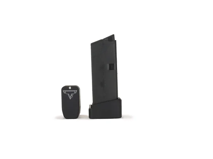 GMK9-0 – Taran Tactical Taran Tactical Glock 43 Completed Magazine flat black