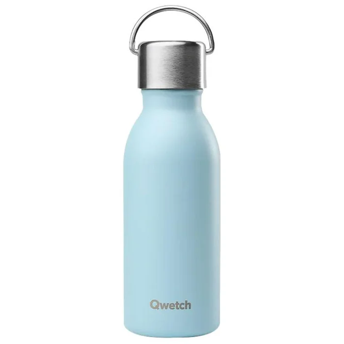 Gourde Qwetch Active 350 ml Matt Pastel Bleu