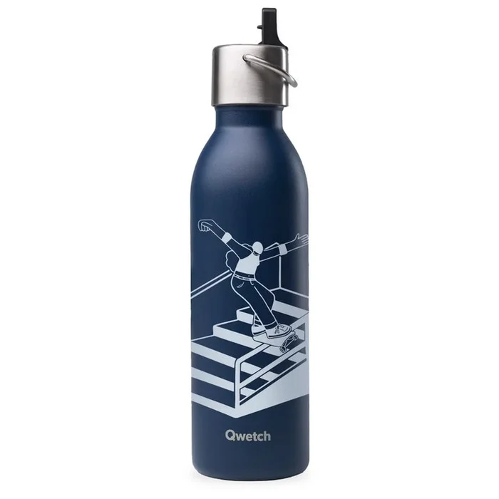 Gourde Qwetch Active Sport 600 ml FFRS Skate Street Blue