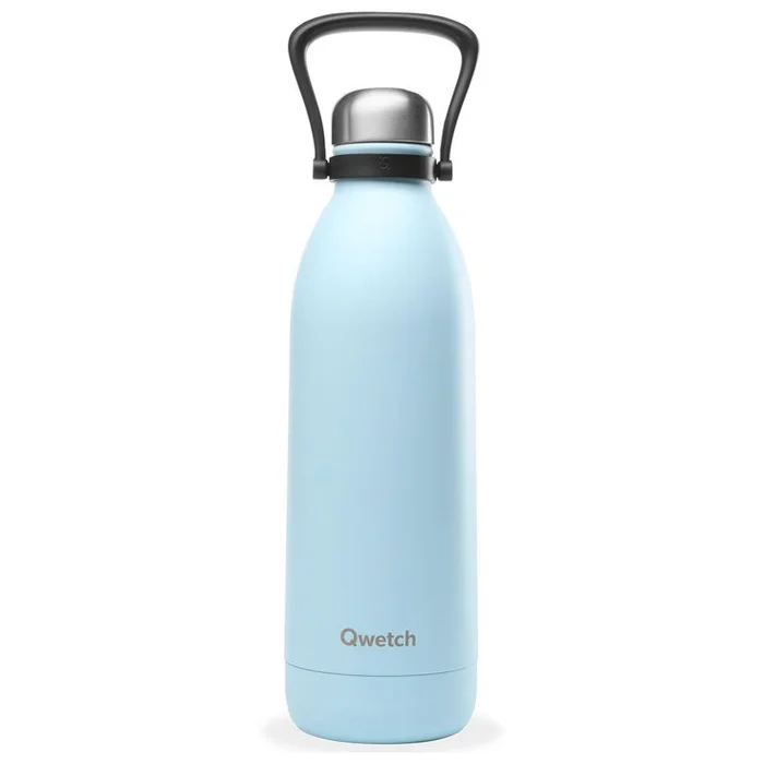 Gourde Qwetch Titan 1.5L Matt Pastel Bleu