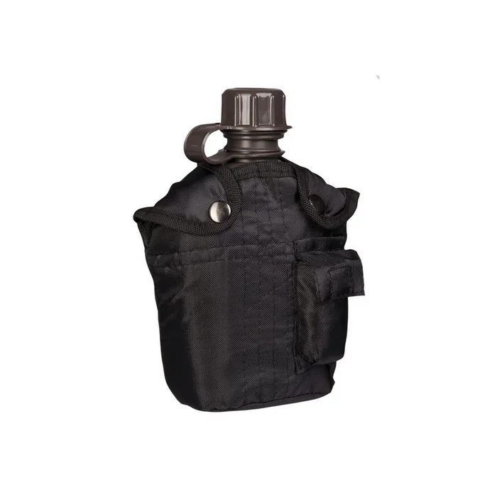 Gourde US PVC 1L avec housse noir