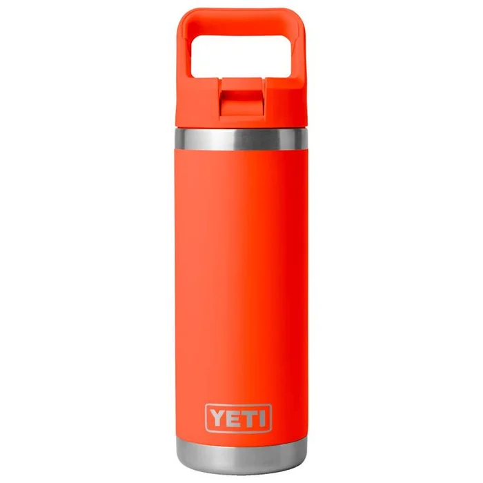 Gourde Yeti Rambler 18 Oz (532 ml) Straw Bottle Papaya