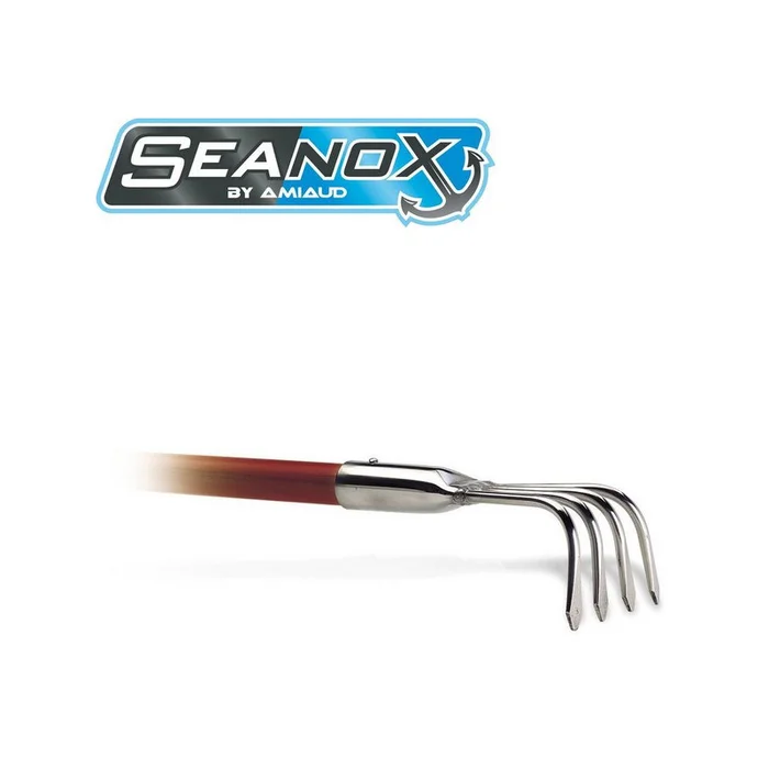 GRATTE A COQUILLAGES INOX 4 DENTS SEANOX