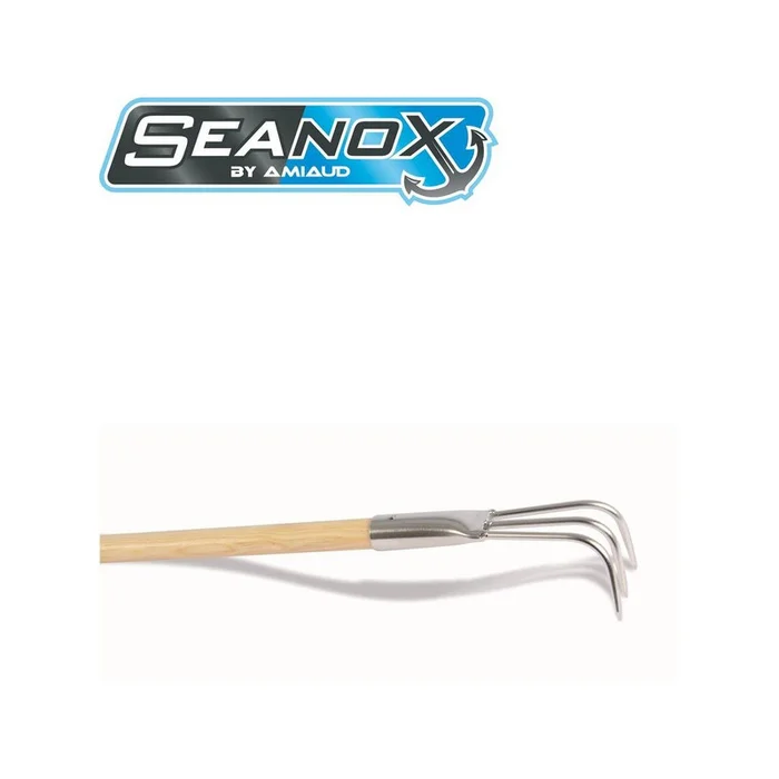 GRATTE A COQUILLAGES SEANOX INOX 3 DENTS
