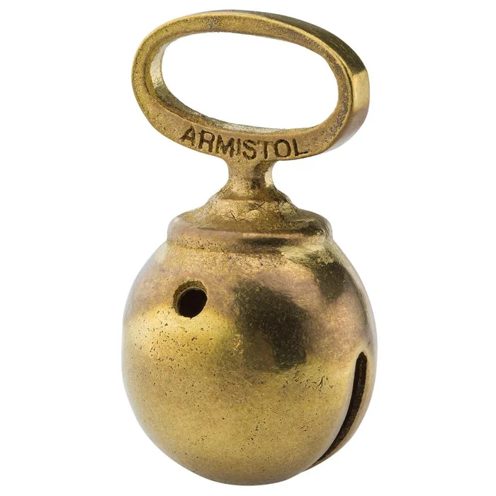 Grelots Bronzés Armistol – Alliage Monobloc 20 mm – Son Clair et Puissant – Pour Attirail de Chasse Efficace