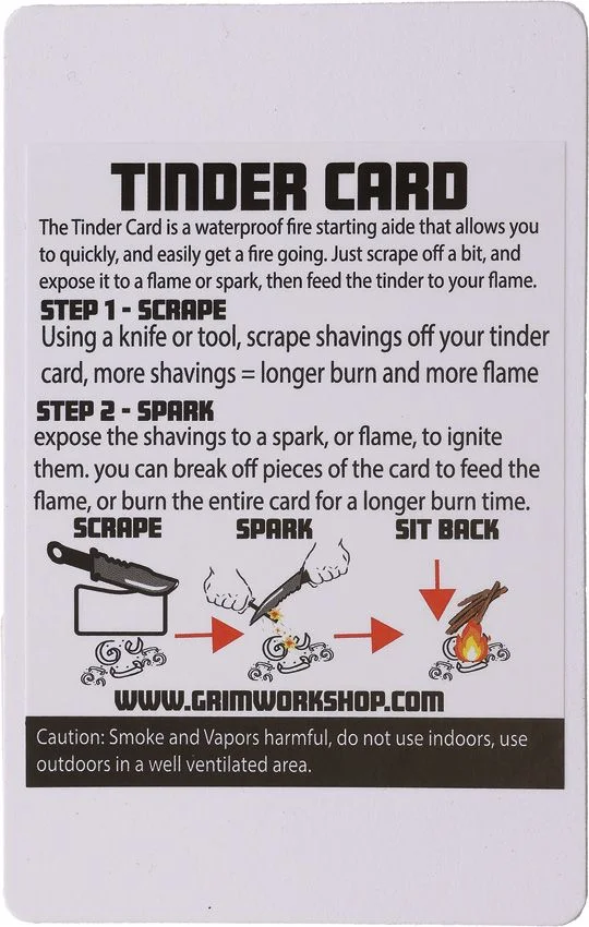 GRICRD017 – GRIM WORKSHOP Tinder Card