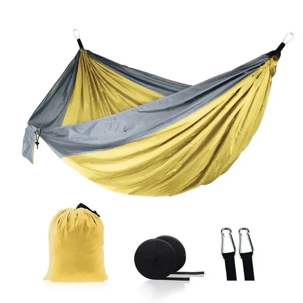 Hamac double-toile parachute