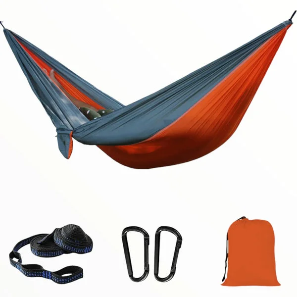 HAMAC TOILE PARACHUTE SOLIDE EN DIFFERENTS COLORIS