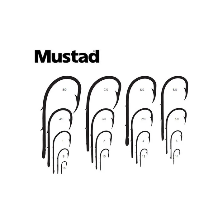 HAMECON MUSTAD 92647NP-BN ANGUILLES PAR 25