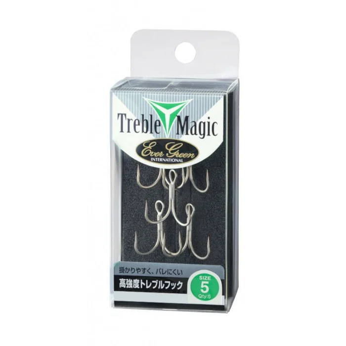 Hamecon Triple Evergreen Treble Hook Magic