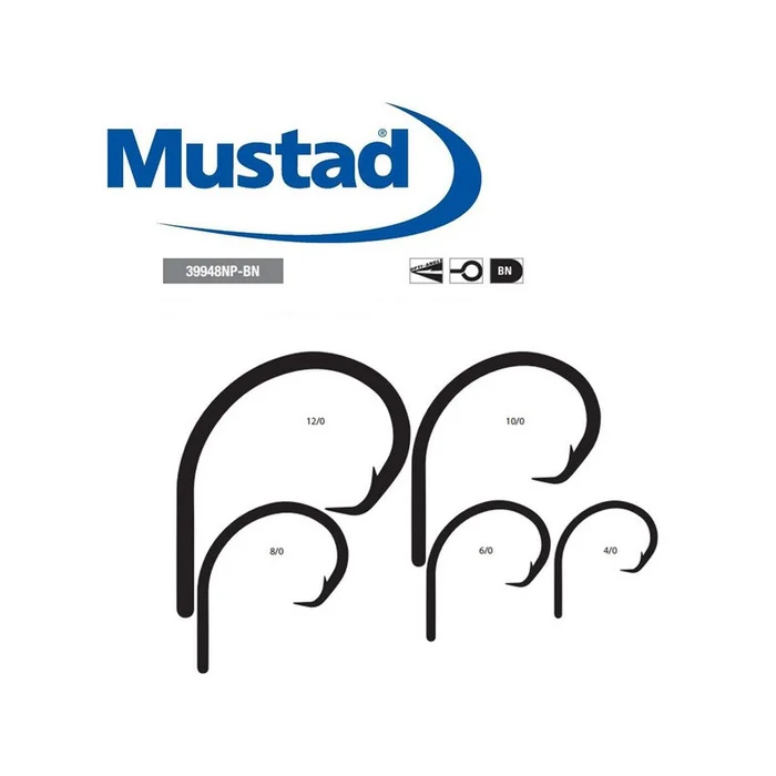 HAMECONS MUSTAD 39948NP-BN DEMON CIRCLE WIDE GAP