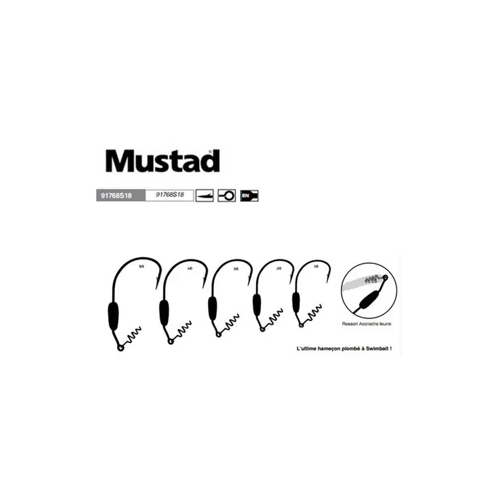 HAMECONS MUSTAD POWER LOCK PLUS PAR 3