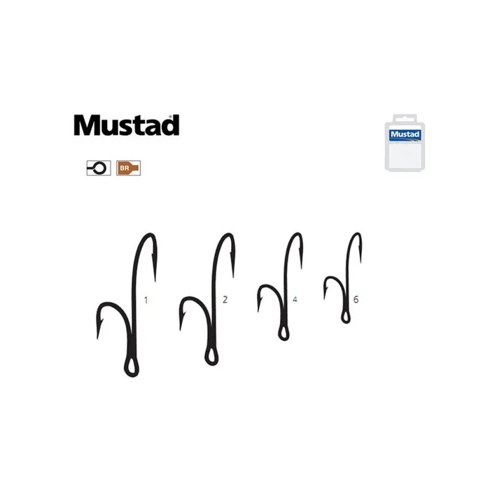 HAMECONS MUSTAD RYDER DOUBLE 35890 PAR 10