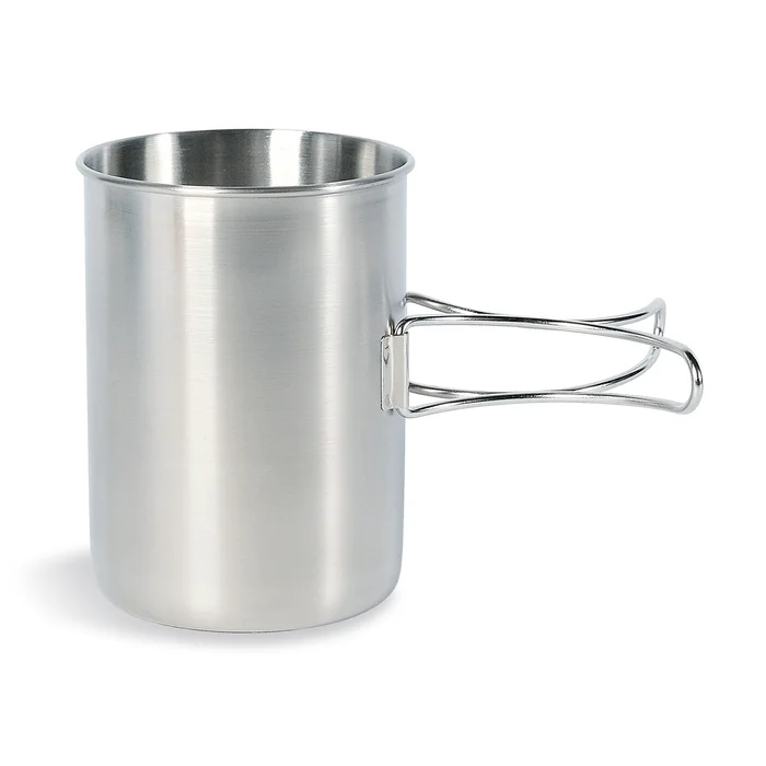 HANDLE MUG – Tasse graduée avec poignée pliante Tatonka – 850ml – Acier inox