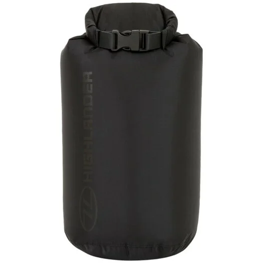 Highlander Drybag résistant à l’eau Lightweight V2, 4L, noir