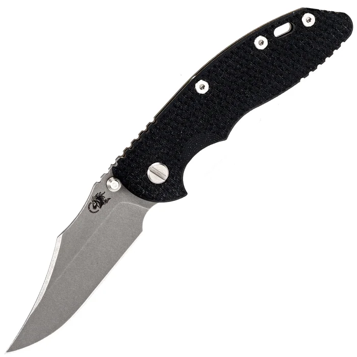 Hinderer XM-18 3.5 Bowie Non Flipper Battle Bronze S45VN