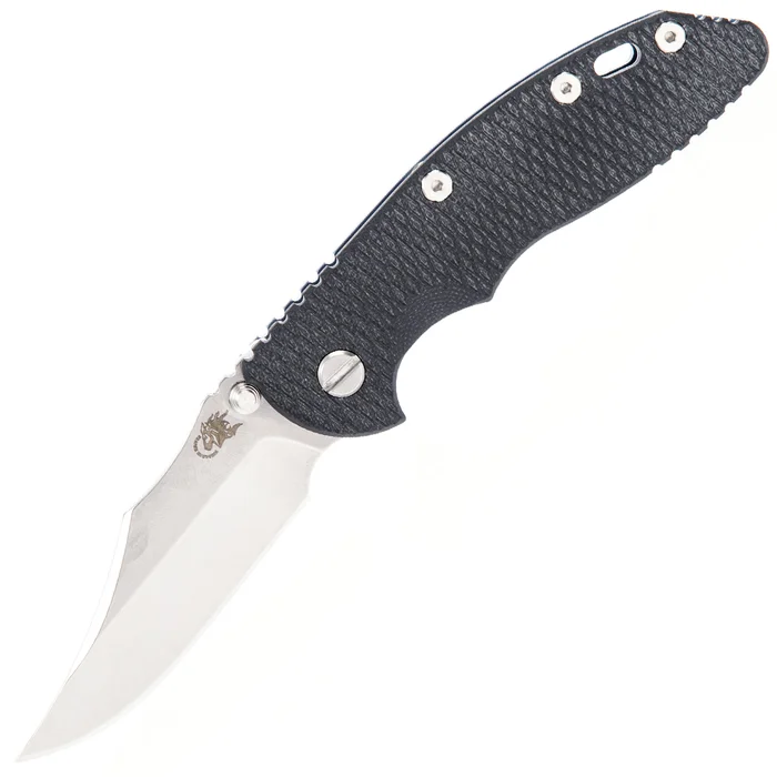 Hinderer XM-18 3.5 Bowie Non Flipper Stonewash blue S45VN