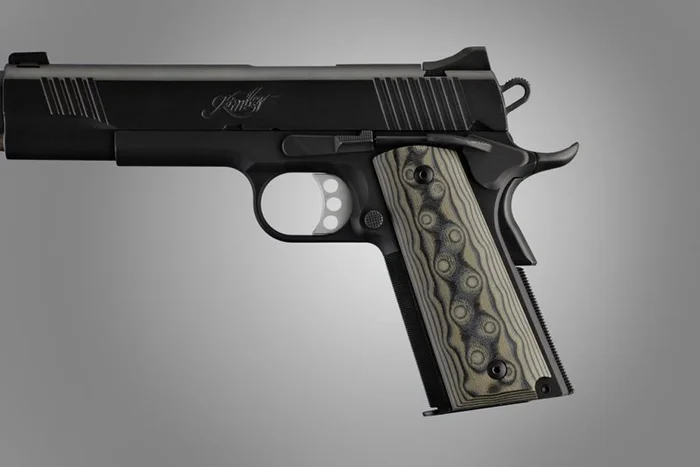 HOG45168 – Hogue 1911 Govt. Model G-Mascus Green G10