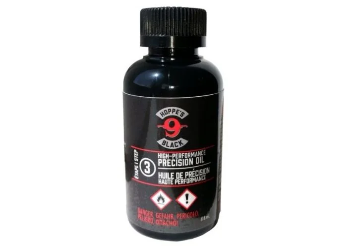 HOHBL4E – HOPPE’S HUILE NETTOYANTE BLACK POUR ARME – 120 ML