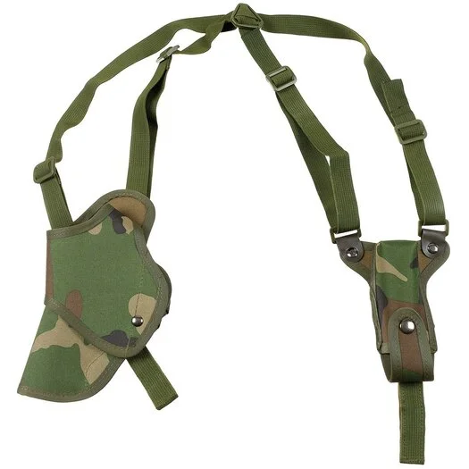 Holster d&rsquo;épaule MFH, gauche, woodland camo