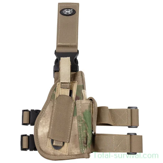 Holster de jambe MFH, gauche, HDT foliage green