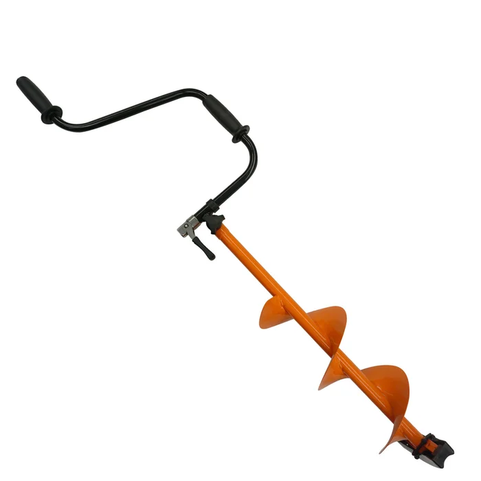 HT – Kit de tarière à glace de qualité supérieure Siberian Tiger Hardcore Ice Gear – 6″ – Image 3