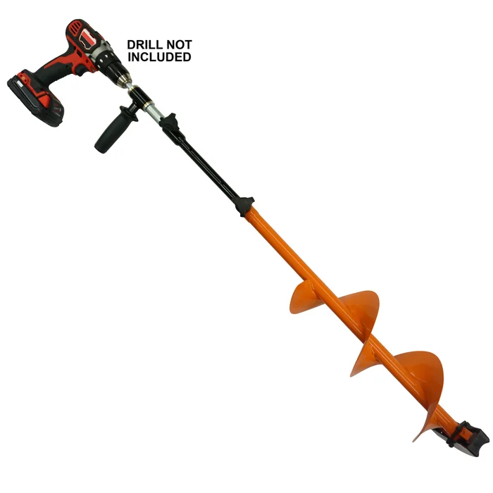 HT – Kit de tarière à glace de qualité supérieure Siberian Tiger Hardcore Ice Gear – 6″ – Image 4