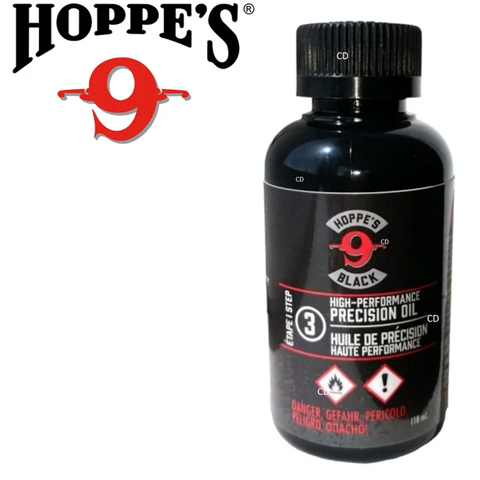HUILE NETTOYANTE HOPPES BLACK POUR ARME 120ML