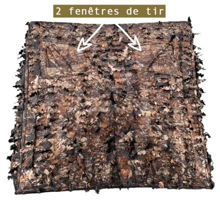 Hutteau camouflage bois 3D 1 face – Image 3