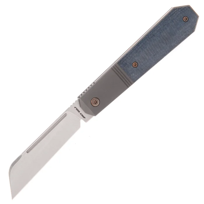 Jack Wolf After Hours Jack Blue linen Micarta
