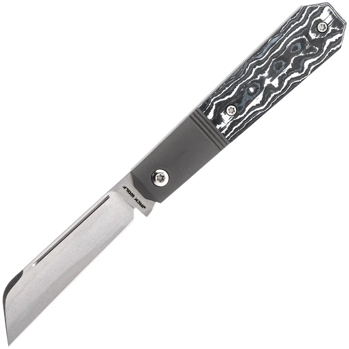 Jack Wolf Knives Midnight Jack Fat Carbon White Storm