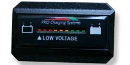 Jauge de batterie Pro Charging Eagle Performance 48 V rectangulaire verticale