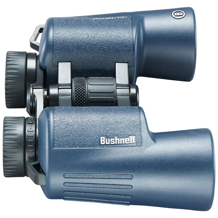 Jumelles Bushnell H2O 12×42 mm – Bleu foncé Porro WP/FP avec œilletons Twist Up – Image 2