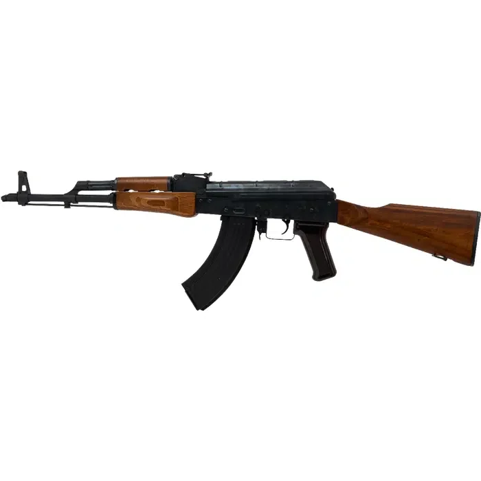 Kalashnikov AKM BRSS EBB AEG – Noir & Bois véritable – Cybergun / Bolt