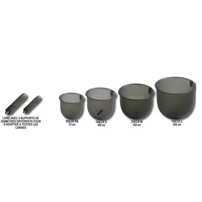 Kit 4 Coupelles Fun Fishing