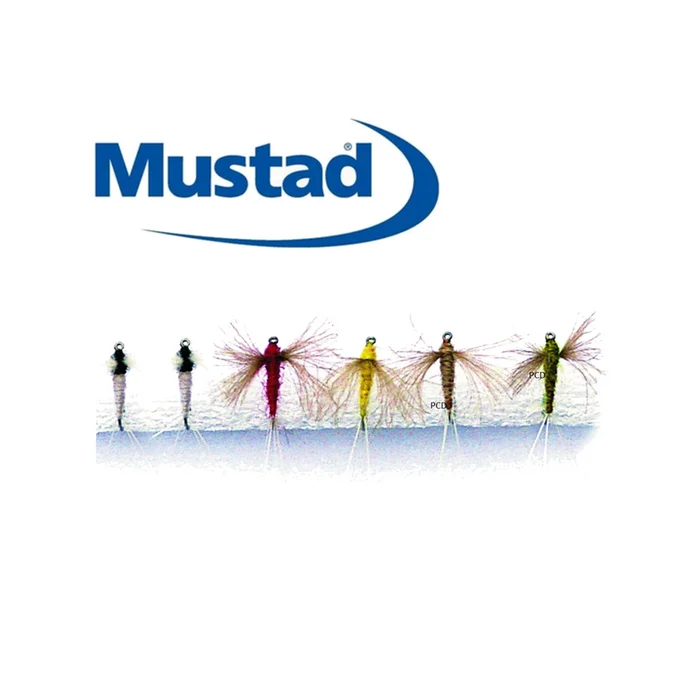 KIT 6 MOUCHES MUSTAD CDC SZ N°16