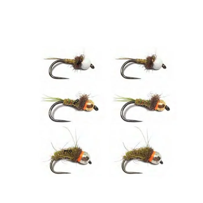 Kit 6 Nymphes Milieu Et Fin De Saison Laurent Jauffret