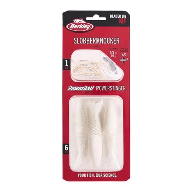 Kit Berkley Slobberknocker et PowerStinger – Blanc