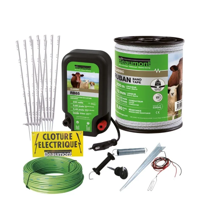 Kit clôture anti-fugue pour chien BEAUMONT