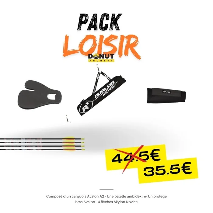 Kit d&rsquo;équipements Loisir Donut Archery