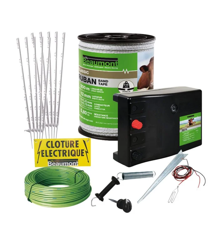 Kit de clôture pour grand chien ou chien à poils longs BEAUMONT
