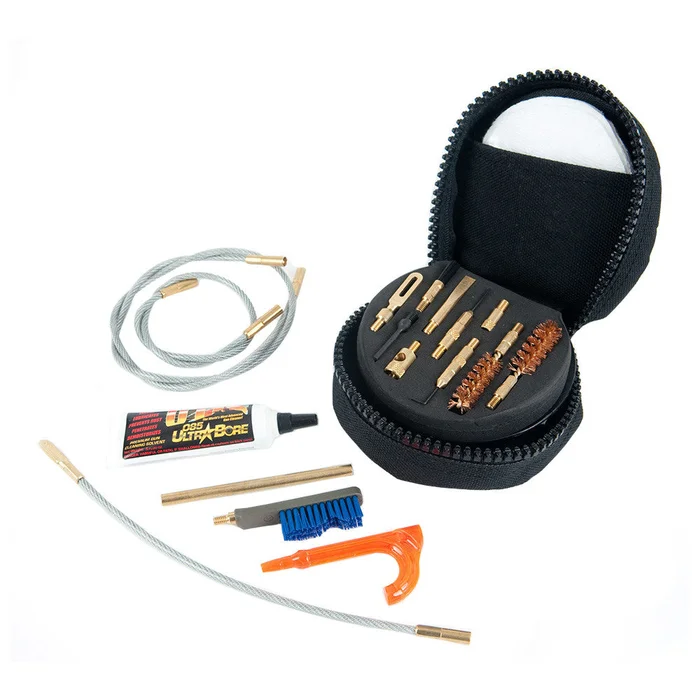 Kit de nettoyage pour arme calibre .223&Prime;/5,56 mm & .38&Prime;/9 mm à .45&Prime;/11,43 mm