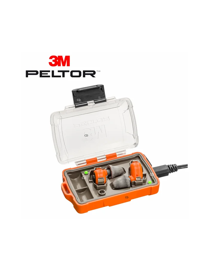 Kit De Protection Auditive 3M Peltor Eep 100 Orange