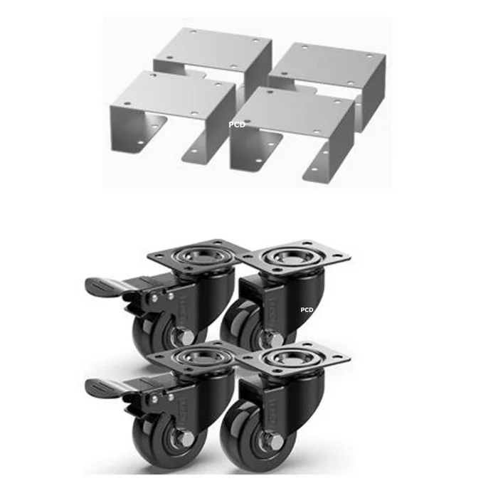 Kit Roues Meubles De Cuisine Le Marquier